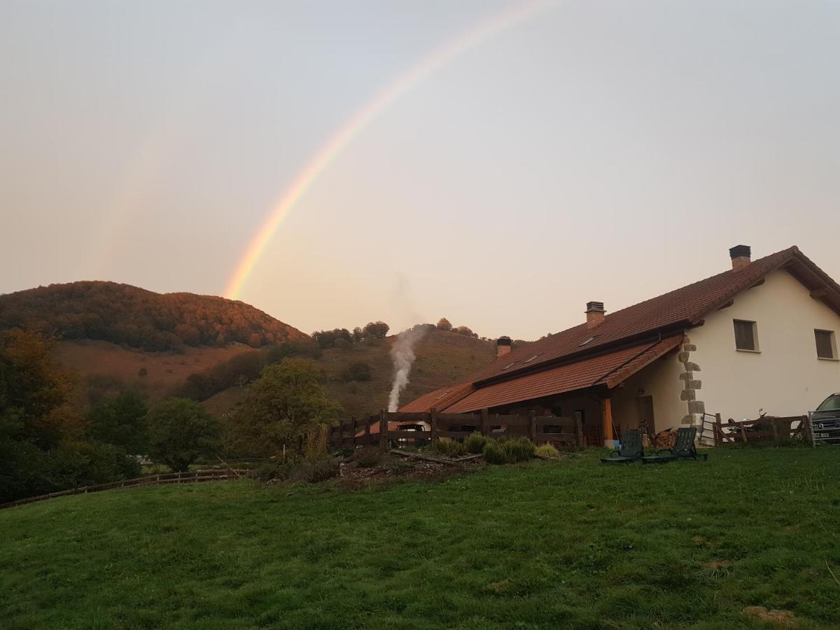 Hostal Rural Iratiko Urkixokoa Pension Orbaiceta Buitenkant foto